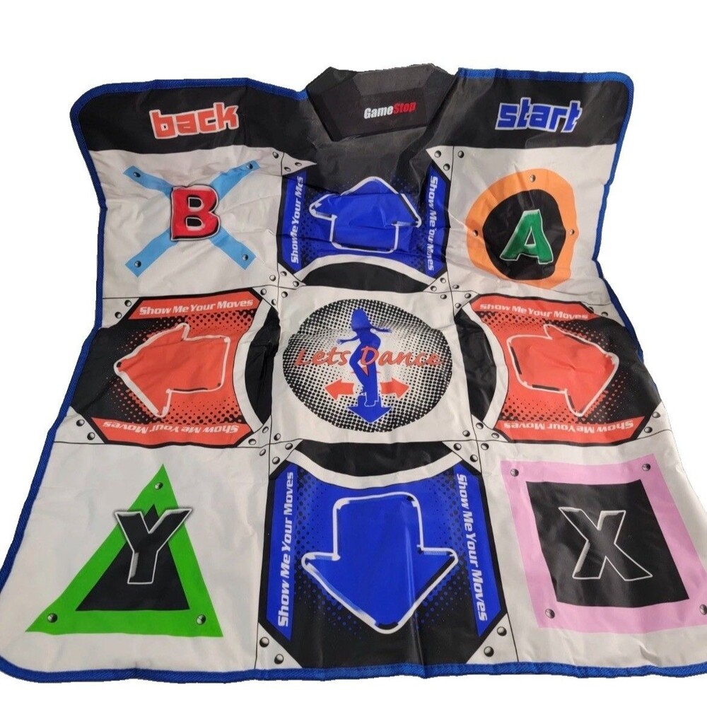 Gamestop Universal Dance Mat Xbox PS2 GameCube DDR Revolution